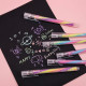 Multi-Colored Gel Pens 6 Pcs